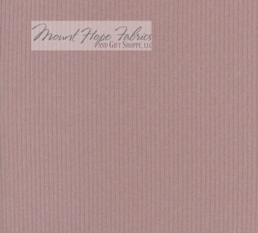 4x2 Brushed Rib Knit- Pale Mauve