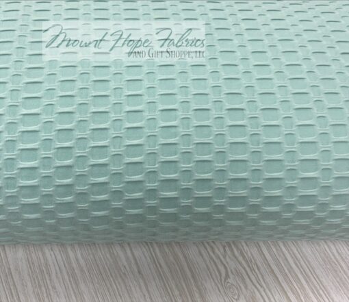 Honeycomb Knit- Seafoam