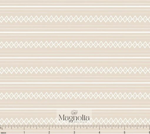 Skye DTY Knit- Minimal Geo Stripe Beige