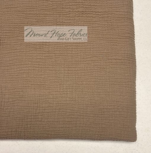 Double Gauze- Khaki - Image 2