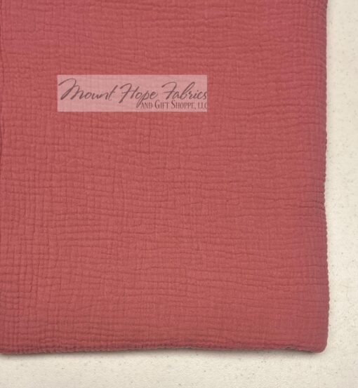 Double Gauze- Mauve - Image 2