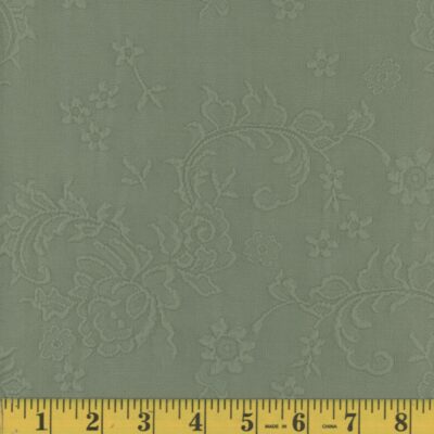 Floral Swirl Knit 8307- Oil Green