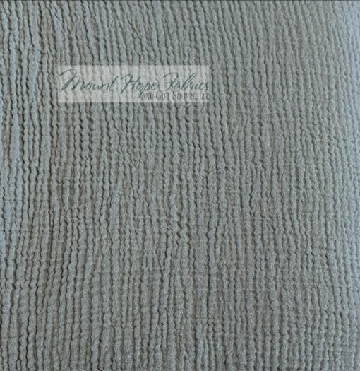 Double Gauze- Dusty Blue