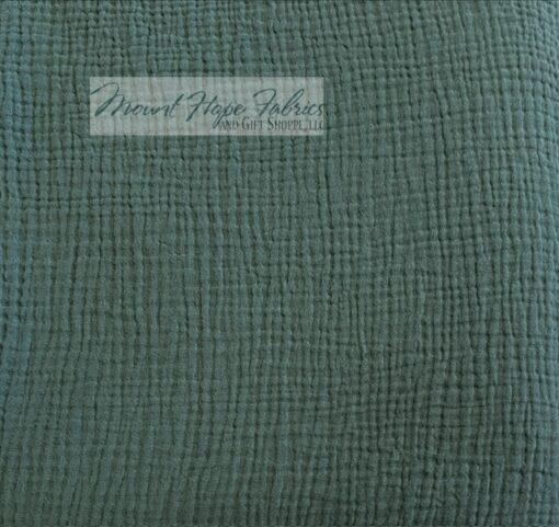 Double Gauze- Dark Green