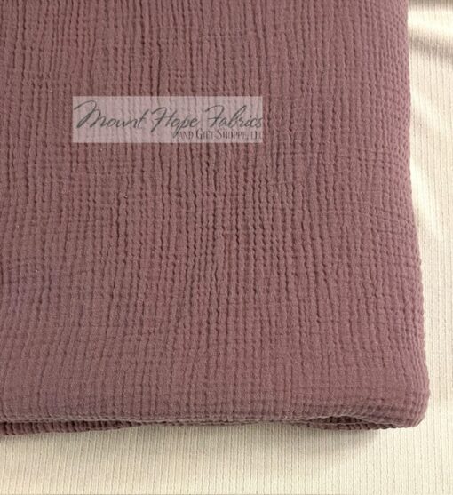 Double Gauze- Light Purple - Image 2