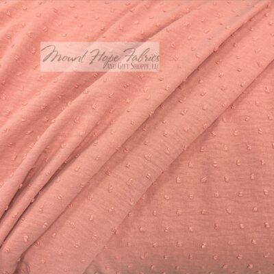 Petite Poly Swiss Dots, Mauve