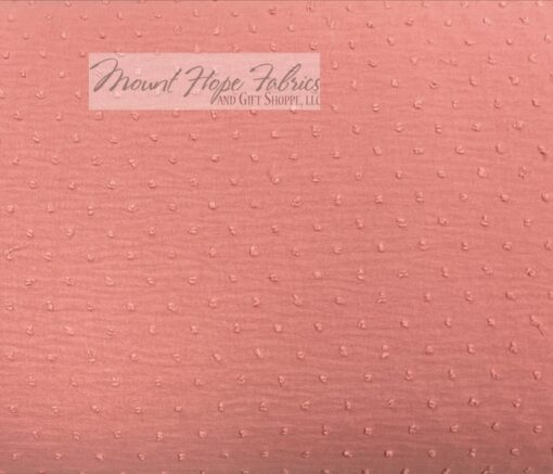 Petite Poly Swiss Dots, Mauve - Image 2