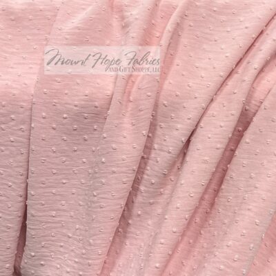 Petite Poly Swiss Dots, Pink