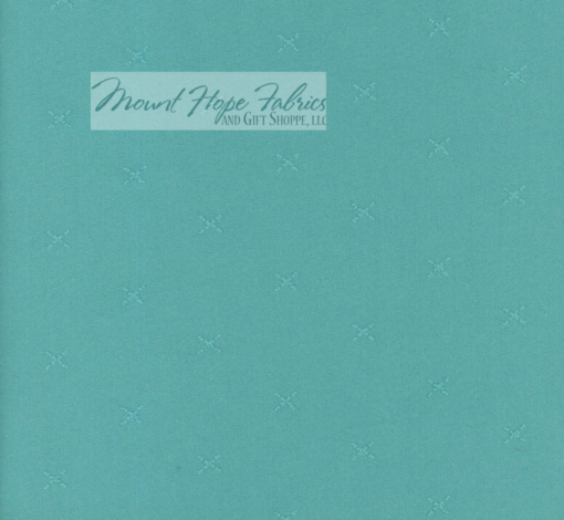 Swiss Crisscross Knit- D. Turquoise