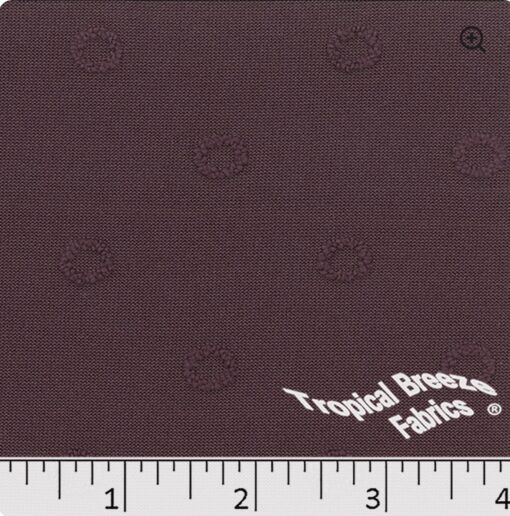 Swiss Circles Knit- Grape