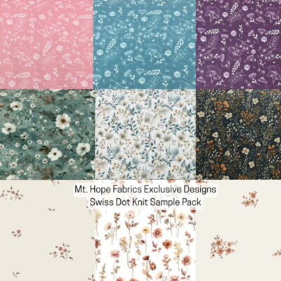 Samples- June 2025 Swiss Dot Knit