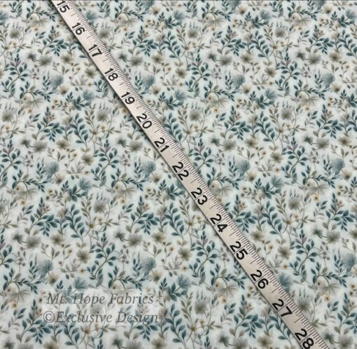 DTY Type Swim Knit- Sage/Teal Floral - Image 3