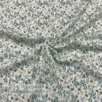 DTY Type Swim Knit- Sage/Teal Floral
