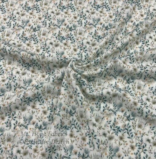 DTY Type Swim Knit- Sage/Teal Floral