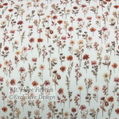 DTY Type Swim Knit- Fall Wildflower Bouquet