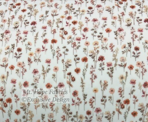 DTY Type Swim Knit- Fall Wildflower Bouquet