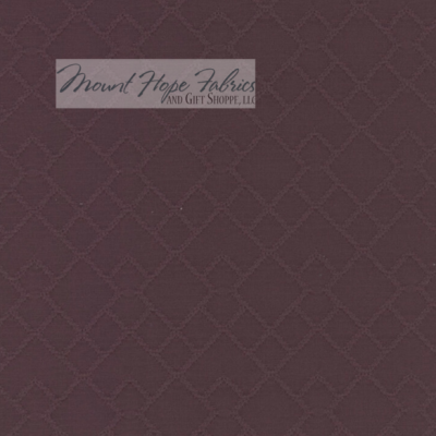 Diamond Jacquard Knit S8203- Italian Plum