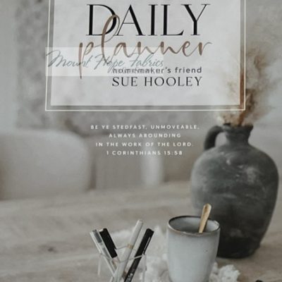 Homemaker's Friend Daily Planner- 2026