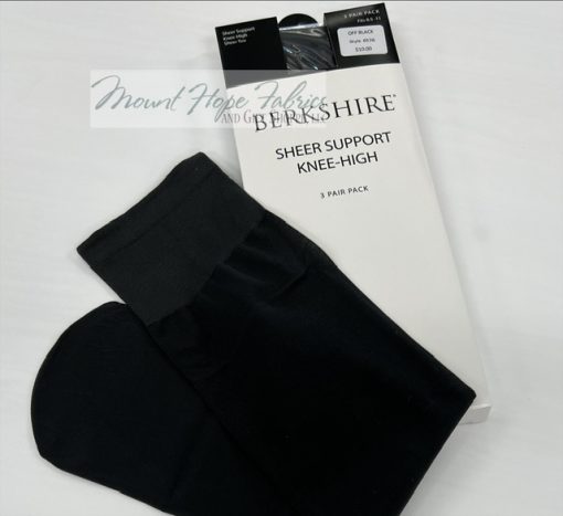 Berkshire Sheer Support Knee High, 6526- 3 pair pack - Image 3