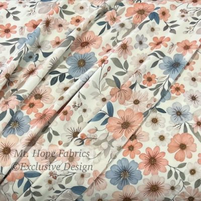 Yoga Knit- Multi Floral 6106