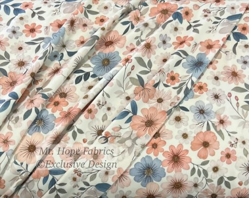 Yoga Knit- Multi Floral 6106