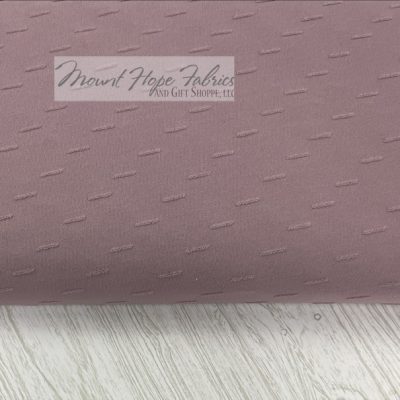 Swiss Step Knit- Mauve