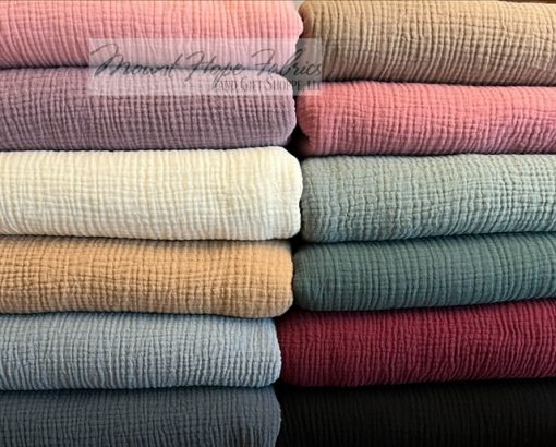 Double Gauze Solid Colors