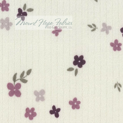 Classic Rib Knit 8516- Beige Floral