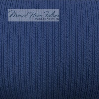 Golden Rib Knit- Navy
