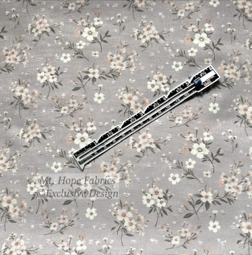 Petite Poly Swiss Dots, Champagne Floral 6261 - Image 3