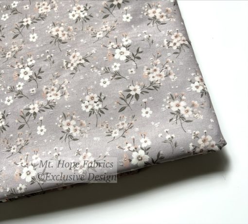 Petite Poly Swiss Dots, Champagne Floral 6261 - Image 2