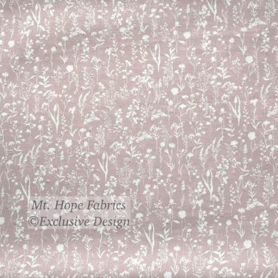 Petite Poly Swiss Dots, Blush Silhouette