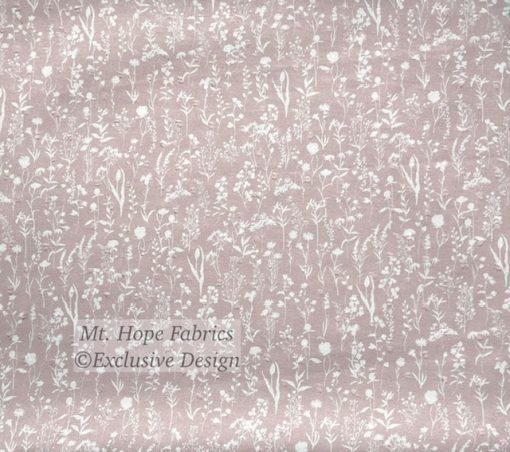 Petite Poly Swiss Dots, Blush Silhouette