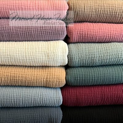 Double Gauze Solid Colors