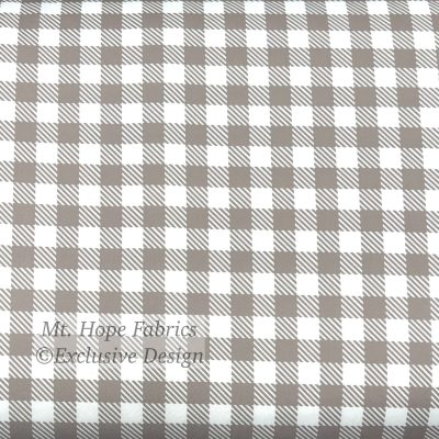 Yoga Knit- Buffalo Check Khaki