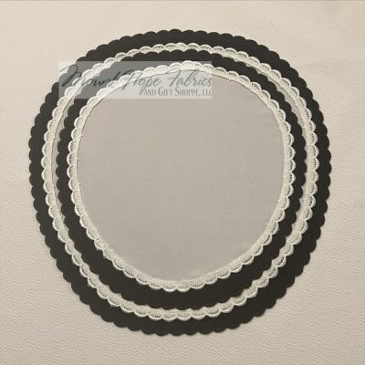 First Choice Creations Oblong Veil- Matte Jersey