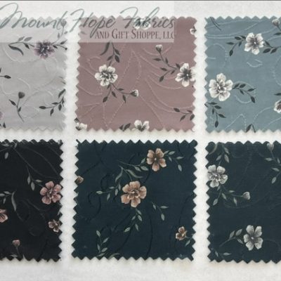 Embroidered Floral Knit 2523