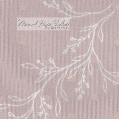 Swiss Dot Knit Foliage Print 3515