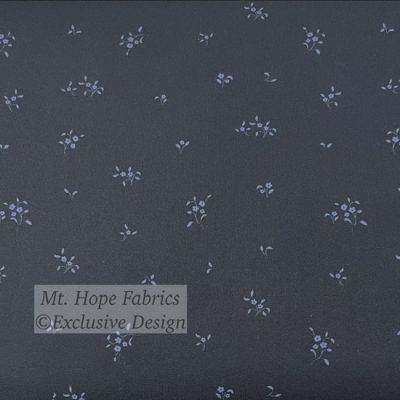 Yoga Knit- Periwinkle on Black