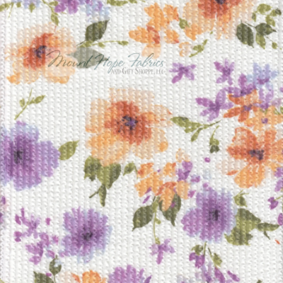 Urban Rib Knit- 657 Orchid Floral