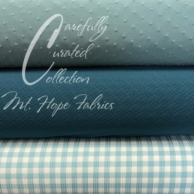 Teal Check Collection