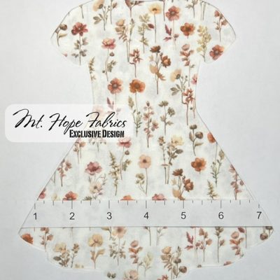 Poly Swiss Dots- Fall Wildflower Bouquet