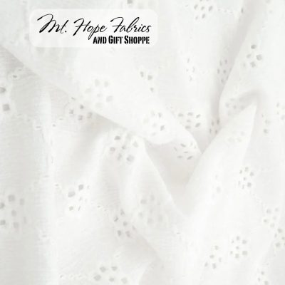 Geo Floral Eyelet Lace