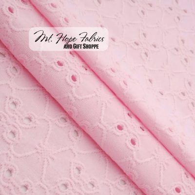 Eyelet Embroidered Knit