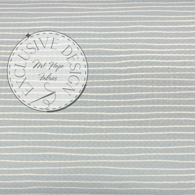 Missoni Knit- Ice Blue Boho Stripes