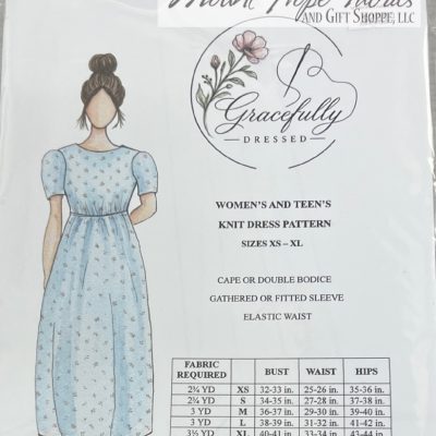 Gracefully Dressed Pattern - Women and Teens