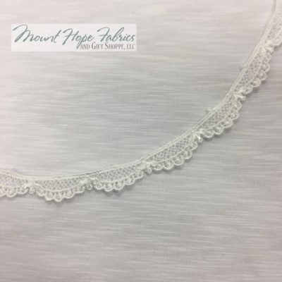 Spun Poly Slub Knit