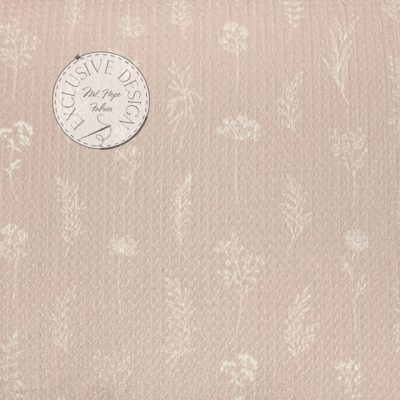 Missoni Knit- Blush/White Floral