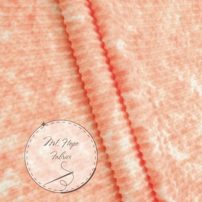 Urban Rib Knit- Orange Swirl