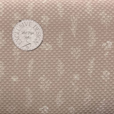 Mini Checkerboard Poly - Blush/White Floral